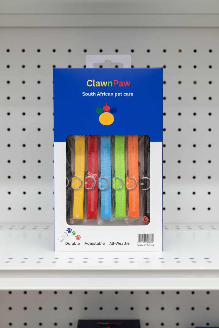 ClawnPaw Dog Collar Packaging